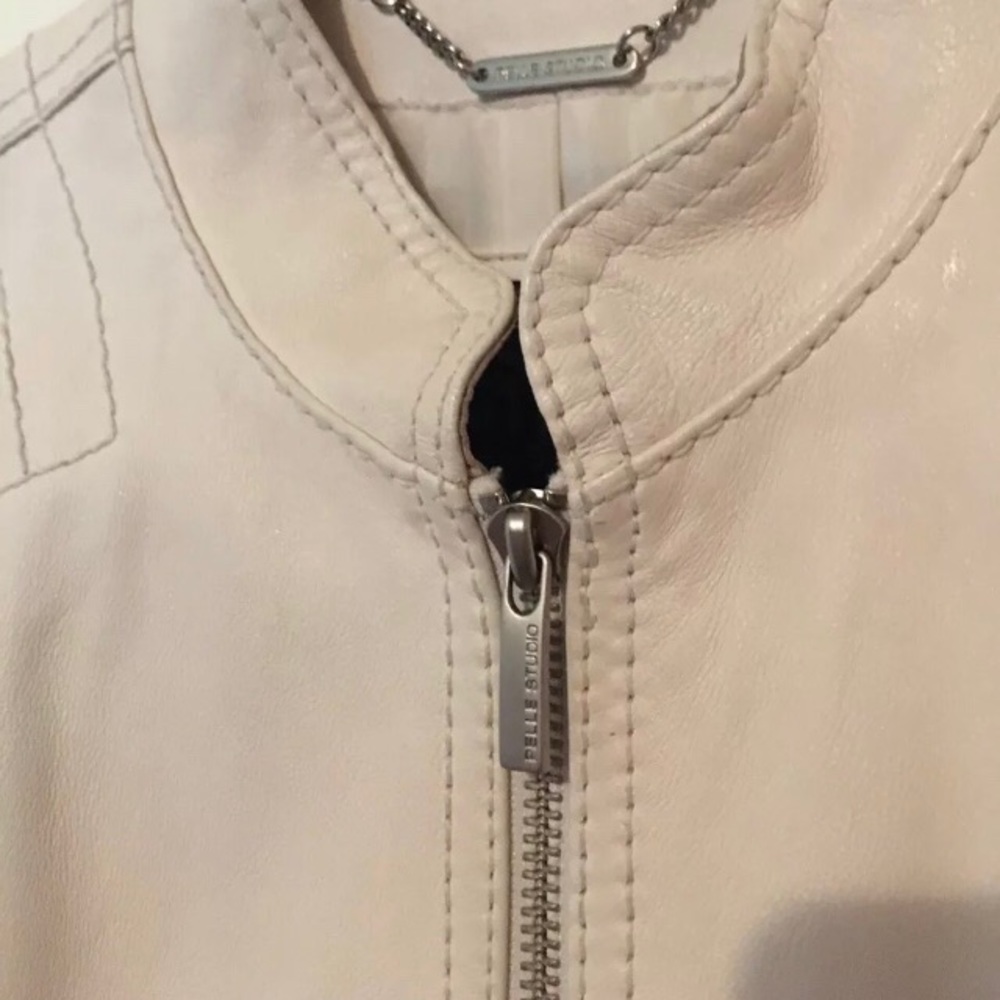 Vintage Wilsons Pelle Studio Leather Moto Jacket - Picture 3 of 11